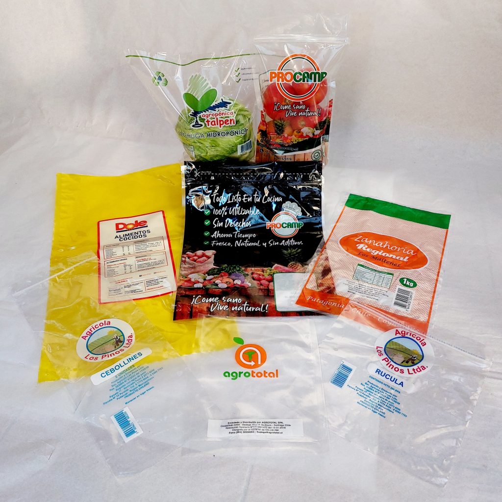 BOLSAS PARA VERDURAS FRESCAS y PROCESADAS -FOTO Nº 2